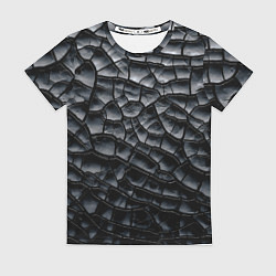 Футболка женская Обугленное дерево, цвет: 3D-принт