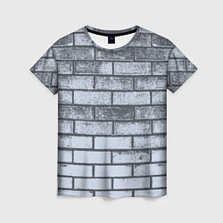 Футболка женская Grey wall, цвет: 3D-принт