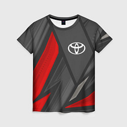 Футболка женская Toyota sports racing, цвет: 3D-принт