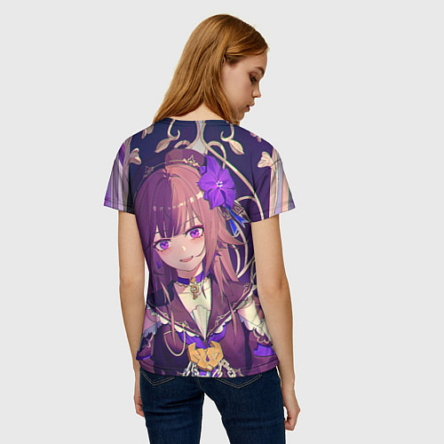 Женская футболка Хонкай Стар Рейл: Герта / 3D-принт – фото 4