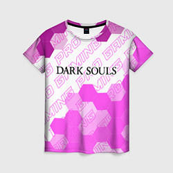 Женская футболка Dark Souls pro gaming: символ сверху