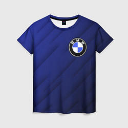 Женская футболка BMW градиент