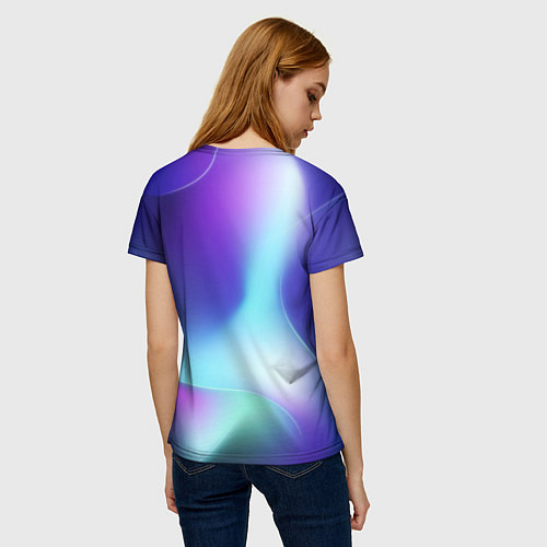 Женская футболка Fortnite northern cold / 3D-принт – фото 4