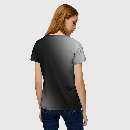 Женская футболка Я же Галя, и этим всё сказано / 3D-принт – фото 4
