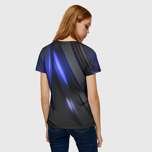 Женская футболка Cyberpunk 2077 phantom liberty / 3D-принт – фото 4