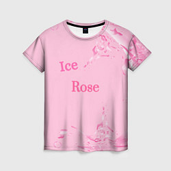 Женская футболка Ice Rose