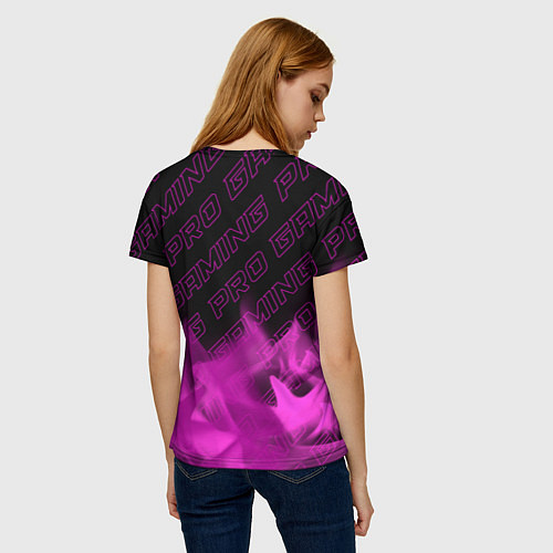 Женская футболка Dead Space pro gaming: символ сверху / 3D-принт – фото 4