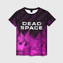 Женская футболка Dead Space pro gaming: символ сверху