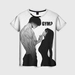 Женская футболка Gym?