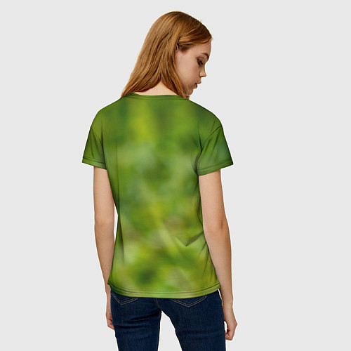 Женская футболка Утка Кряква / 3D-принт – фото 4