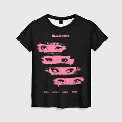 Женская футболка Blackpink Eyes