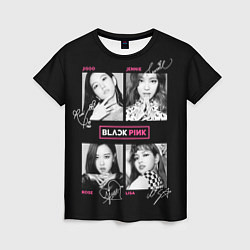 Женская футболка Blackpink K-pop girl