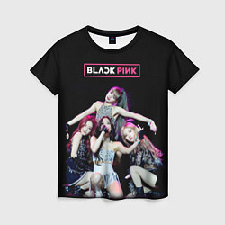 Футболка женская Blackpink on stage, цвет: 3D-принт