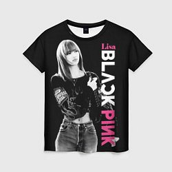 Футболка женская Blackpink Beautiful Lisa, цвет: 3D-принт