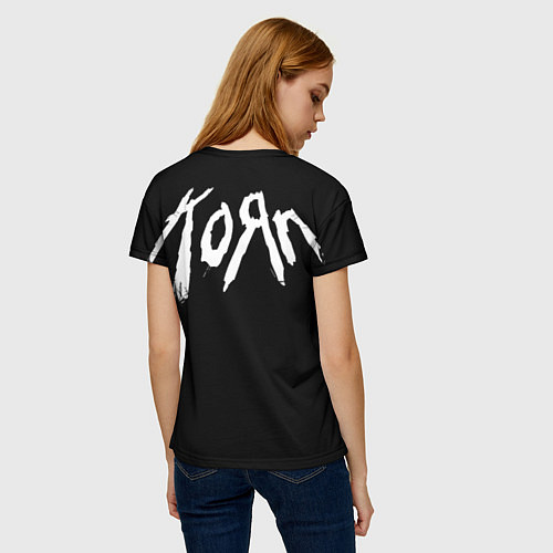 Женская футболка Korn - issues / 3D-принт – фото 4