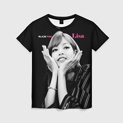 Женская футболка Blackpink Lisa gesture of love