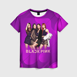 Женская футболка K-pop Blackpink girls