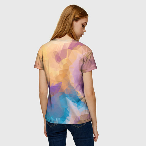 Женская футболка Abstract fantasy / 3D-принт – фото 4