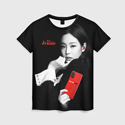 Женская футболка Blackpink Jennie Smartphone