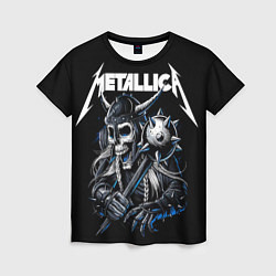 Женская футболка Metallica - warrior