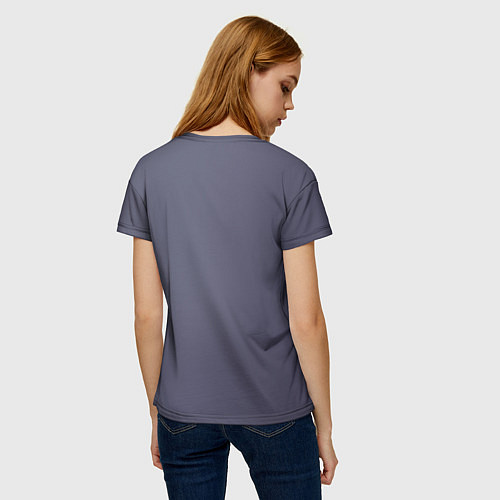 Женская футболка Тигр и краски - нейросеть / 3D-принт – фото 4