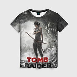Женская футболка Rise of the tomb rider