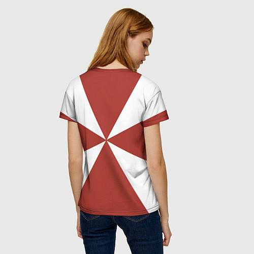 Женская футболка Росгвардия - герб / 3D-принт – фото 4
