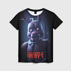 Женская футболка Five Nights at Freddys Bonnie