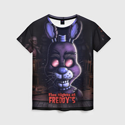 Женская футболка Five Nights at Freddys Bonnie