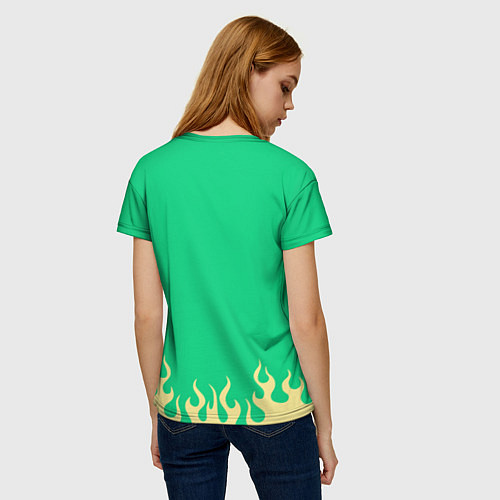 Женская футболка Astro fire / 3D-принт – фото 4