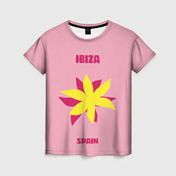 Женская футболка Ибица - Испания