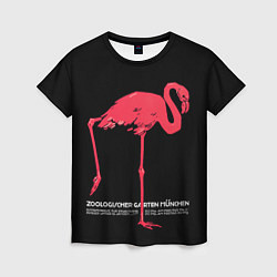 Женская футболка Фламинго - Мюнхен