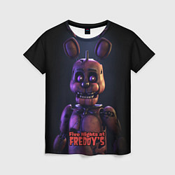 Футболка женская Five Nights at Freddys Bonnie, цвет: 3D-принт