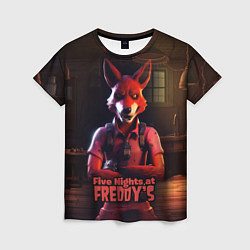 Женская футболка Five Nights at Freddys Mangle