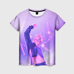 Женская футболка Хёнджин на концерте - Стрей Кидс