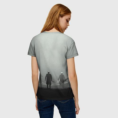 Женская футболка Skibisi toilet Camera men / 3D-принт – фото 4