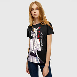 Футболка женская Улькиорра сиффер - Блич, цвет: 3D-принт — фото 2