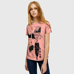 Футболка женская Разнообразный Суккуна - Магическая битва, цвет: 3D-принт — фото 2
