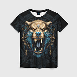 Женская футболка Скандинавский медведь