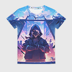 Женская футболка Future hacker