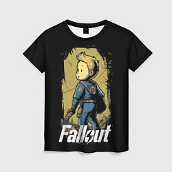 Женская футболка Fallout boy