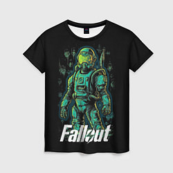 Женская футболка Fallout poster style