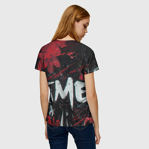 Женская футболка Vagabond Мусаси Миямото / 3D-принт – фото 4