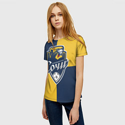 Футболка женская Футбольный клуб Сочи, цвет: 3D-принт — фото 2