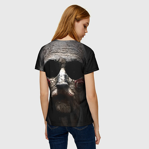 Женская футболка Пила Джон / 3D-принт – фото 4
