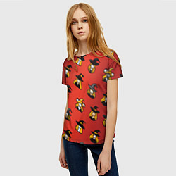 Футболка женская Ведьмочки, цвет: 3D-принт — фото 2