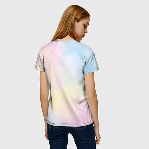 Женская футболка Tie dye из сериала убийства в одном здании / 3D-принт – фото 4