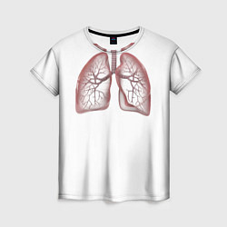 Женская футболка Анатомия