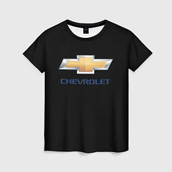 Женская футболка Chevrolet sport auto