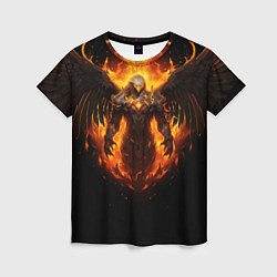 Женская футболка Пламенный Бог Тот